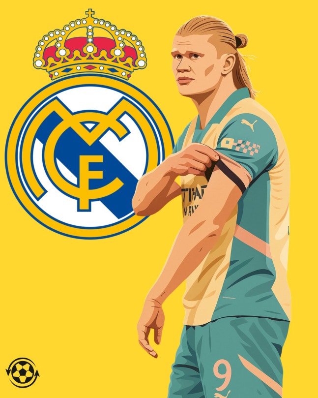 ‘대충격’ 홀란드, 레알 마드리드 이적 원한다…음바페와 역대급 투톱 이루나?